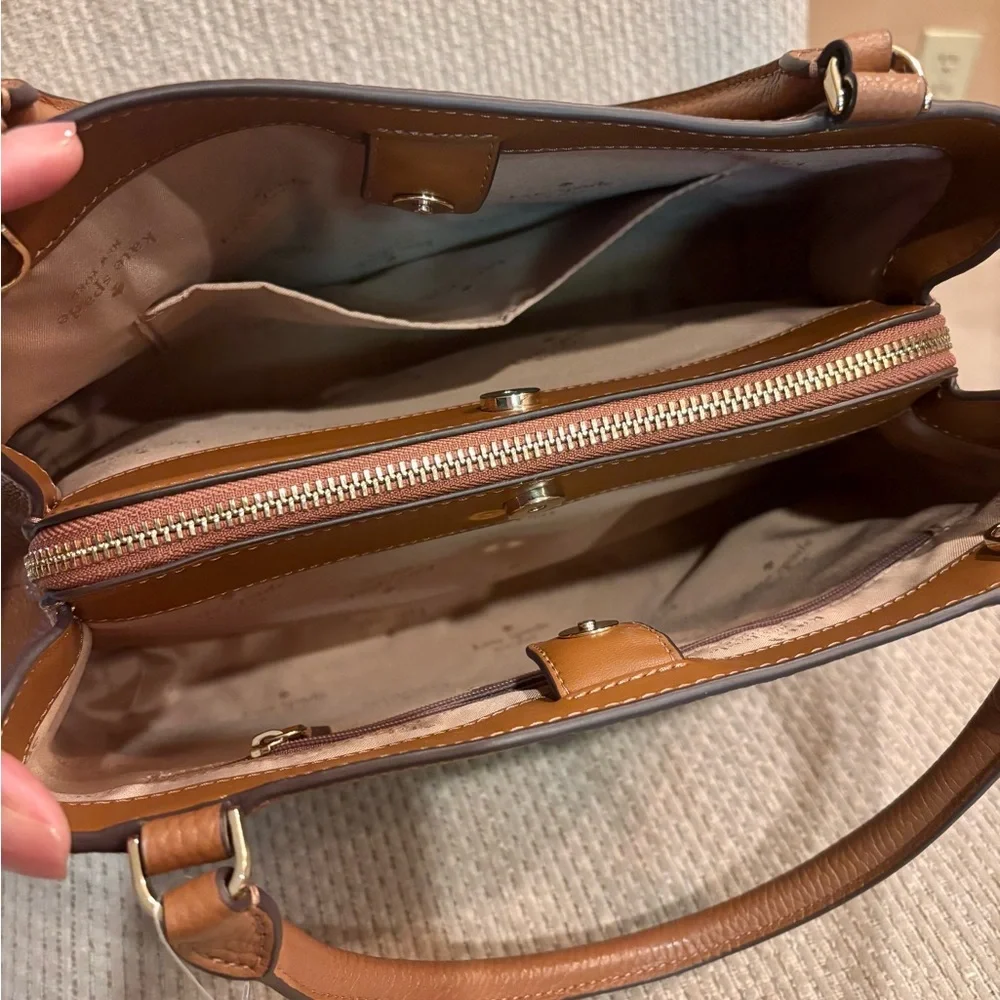 Kate Spade Lena Satchel Leather Shoulder Bag - Picture 5 of 6